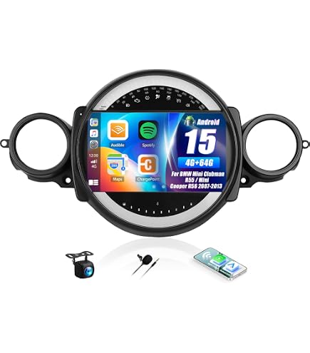 Amazon.com: [4G+128G] for BMW Mini Clubman R55/Mini Cooper R56