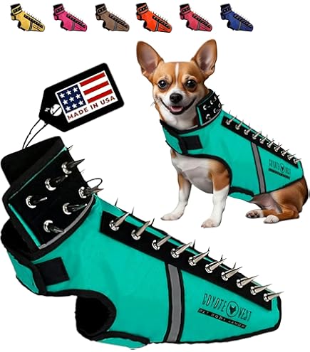 Puncture Proof CoyoteVest SpikeVest Dog Harness Vest For Small