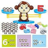 BAKAM Monkey Balance Scale Toy, Number Counting