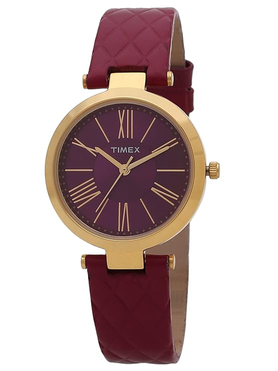 Timex Analog Gold Dial Women's Watch - TWEL11802