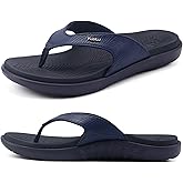 KuaiLu Women's Orthotic Arch Support Flip Flop Sandals