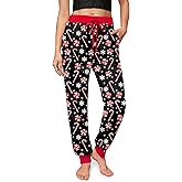 For G and PL Women St Patricks Day Clover Jogger Pants Elastic Waist Lounge Pants with Pockets