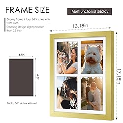 DUENPY 12x16 Picture Frame 5x7 Collage Picture