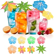Amagogo Ca. 144 Stück Hawaiian Metallic Luau Regen Produktbild-Vorschau 6