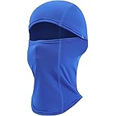 Beehow Kids Balaclava Ski Mask Scarf, Kids Fleece Gaiter Cold Weather Full Face Mask for Boys & Girls - Black
