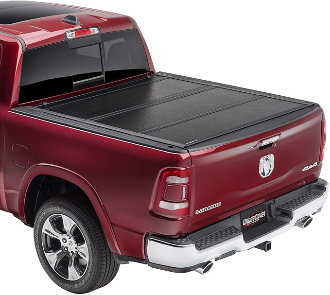 Amazon Com Undercover Flex Hard Folding Truck Bed Tonneau Cover Fx31002 Fits 94 02 Dodge Ram 1500 3500 6 4 Bed Automotive