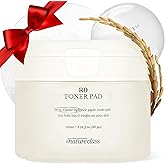 NATURECLASS R0 Exfoliating Toner Pads – Hydrating Face Pads for Pore Care, Hyaluronic Acid, Korean Skin Care, Sensitive Dry Skin, Rice Water, Vegan, 80 Count