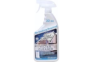 Black Diamond Stoneworks Ultimate Spa Filter Cleaner Fast-Acting Spray. Instant Clean for Hot Tub & Pool Filters Leaving Behind no Sticky Residue. Prolongs Filter Life and Pool Equipment. No Soaking