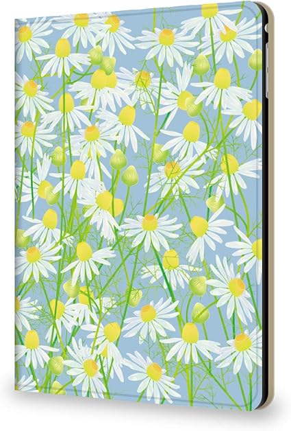 Amazon Co Jp Plus S 10 5インチ Ipad Pro 17 用 ケース 手帳型 花 ドライフラワー 花柄 08 カモミール Puレザー スタンド機能 カメラホール 家電 カメラ