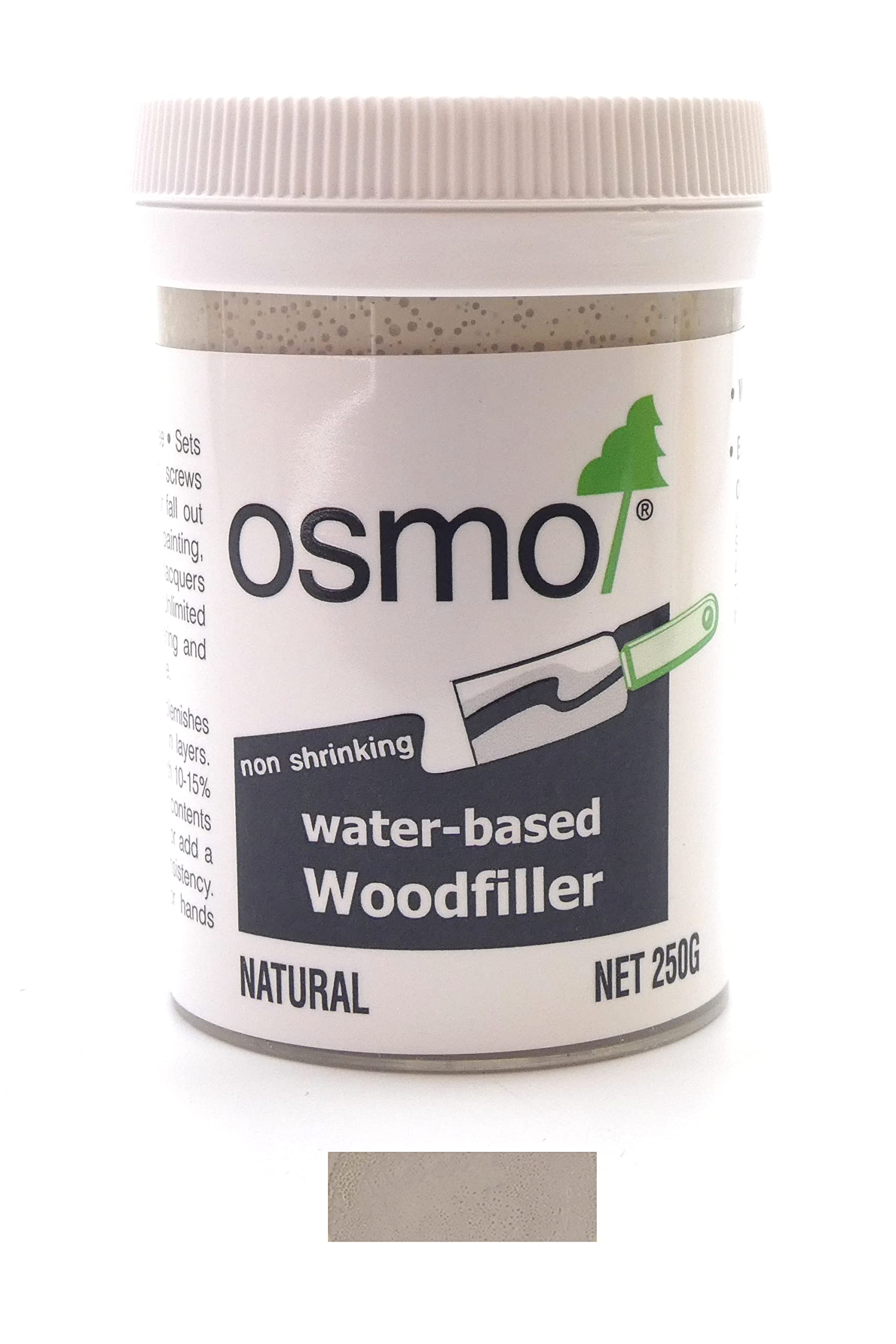 Osmo water-based Woodfiller 250g (Natural)