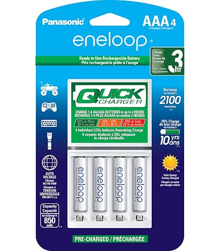 Panasonic BQ-CC55KSBHA Advanced Eneloop Pro – Batería Recargable De 4