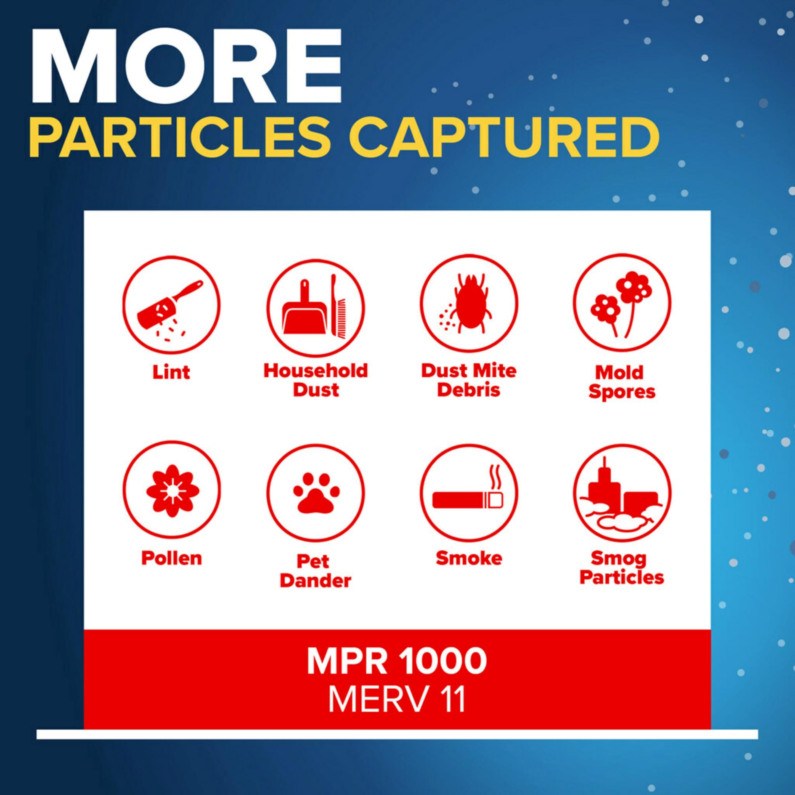 Filtrete 16x25x4 Air Filter, MPR 1000, MERV 11, Allergen Defense 12-Month Deep Pleated 4-Inch Air Filters, 2 Filters