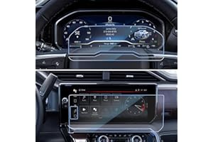 CDEFG 3PCS for 2022-2025 2026 GMC Sierra 1500 2500HD 3500HD AT4 Denali AT4X Denali Ultimate 13.4 Inch Screen Protector, Tempered Glass 2025 2026 Sierra 1500 2500HD 3500HD Truck Accessories