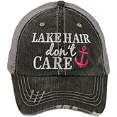 KATYDID Lake Hair Don't Care Baseball Cap - Trucker Hat for Women - Stylish Cute Sun Hat
