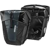 Ortlieb Unisex's Back-Roller Pro Classic Saddle Bag-Black/Grey, 70 Litre