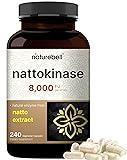 NatureBell Nattokinase Supplement 8,000 FU Per