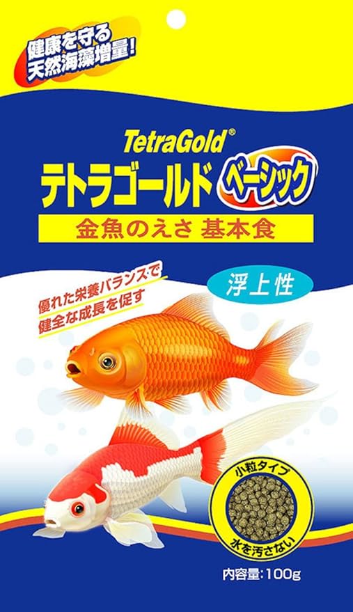 Amazon Co Jp テトラ ゴールド 金魚のえさ ベーシック 基本食 100g ドラッグストア