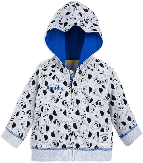 Amazon Co Jp ディズニー Disney Us公式商品 101匹わんちゃん パーカー 名入れ 赤ちゃん ベビー 男の子 女の子 101 Dalmatians Hoodie For Baby Personalizable 並行輸入品 9 12ヶ月 服 ファッション小物