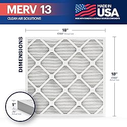 BNX TruFilter 18x18x1 Air Filter MERV 13