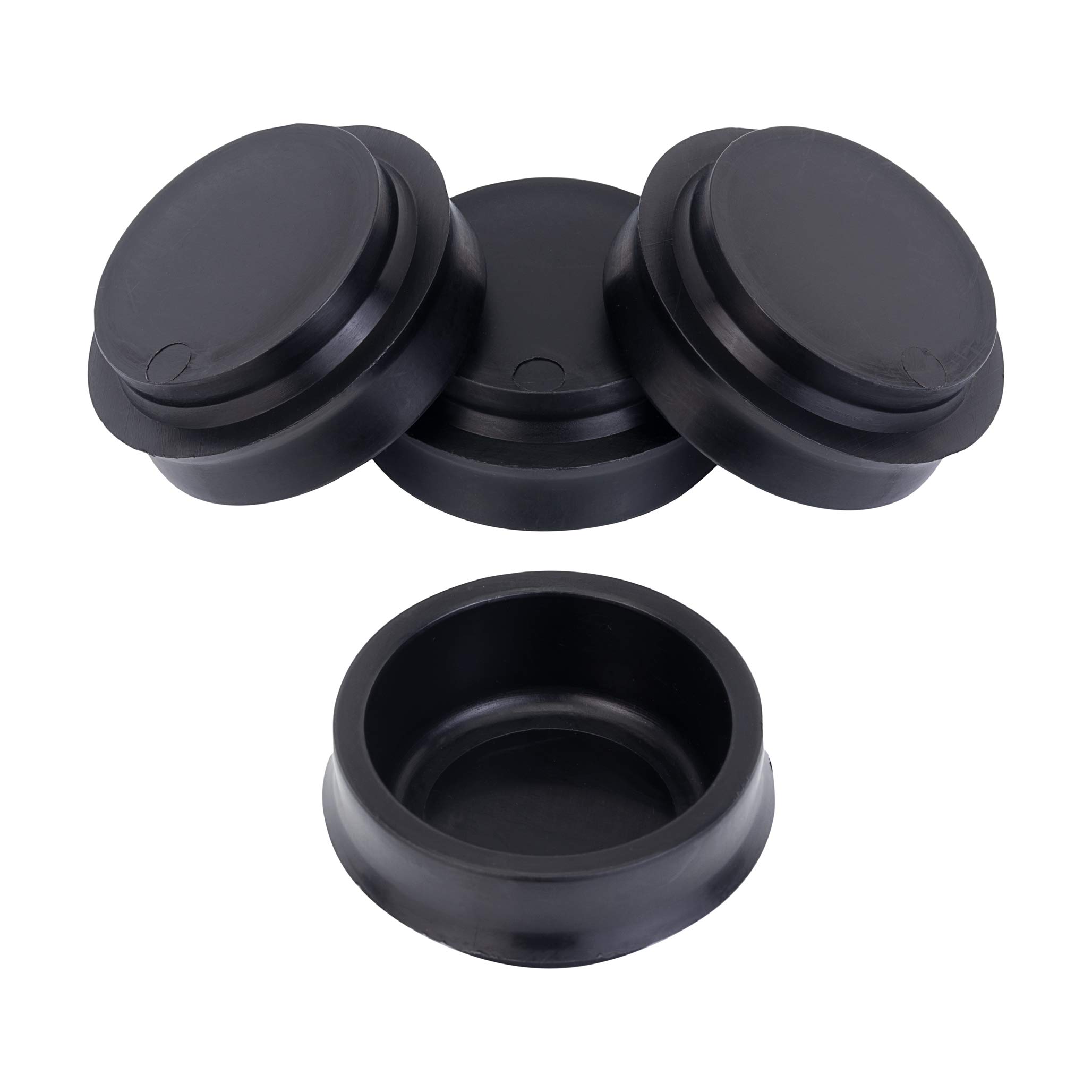 Set of 4 - Castor Cups (Caster Cups) – Floor Protection - Suitable for upto 40mm Wheel Diameter (Furniture, Appliances, etc)