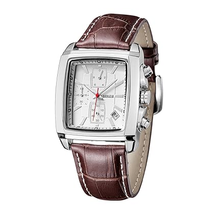 Baogela Mens Chronograph Fashion Sport Quartz Wrist Watch