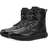 Soulsfeng Men's Women's Tactical Boots Lightweight Side Zipper Outdoors Combat Hiking Desert Military Boots