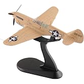 Hobby Master | 1:72 Scale Diecast Military Aircraft Replica | P-40N Warhawk Geronimo! Lt. Bruce Campbell, 45th FS, Dec., 1943 | Model HA5511