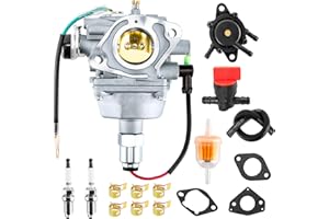CZPPIF 32 853 12-s Carburetor for Kohler SV715 SV730 SV710 SV740 SV725 SV720 SV735 SV810 SV820 SV830 SV840 Courage 22 23 24 25 26 27 HP Lawn Mover with Fuel Pump Replace 32 853 12-S 32-853-04-S