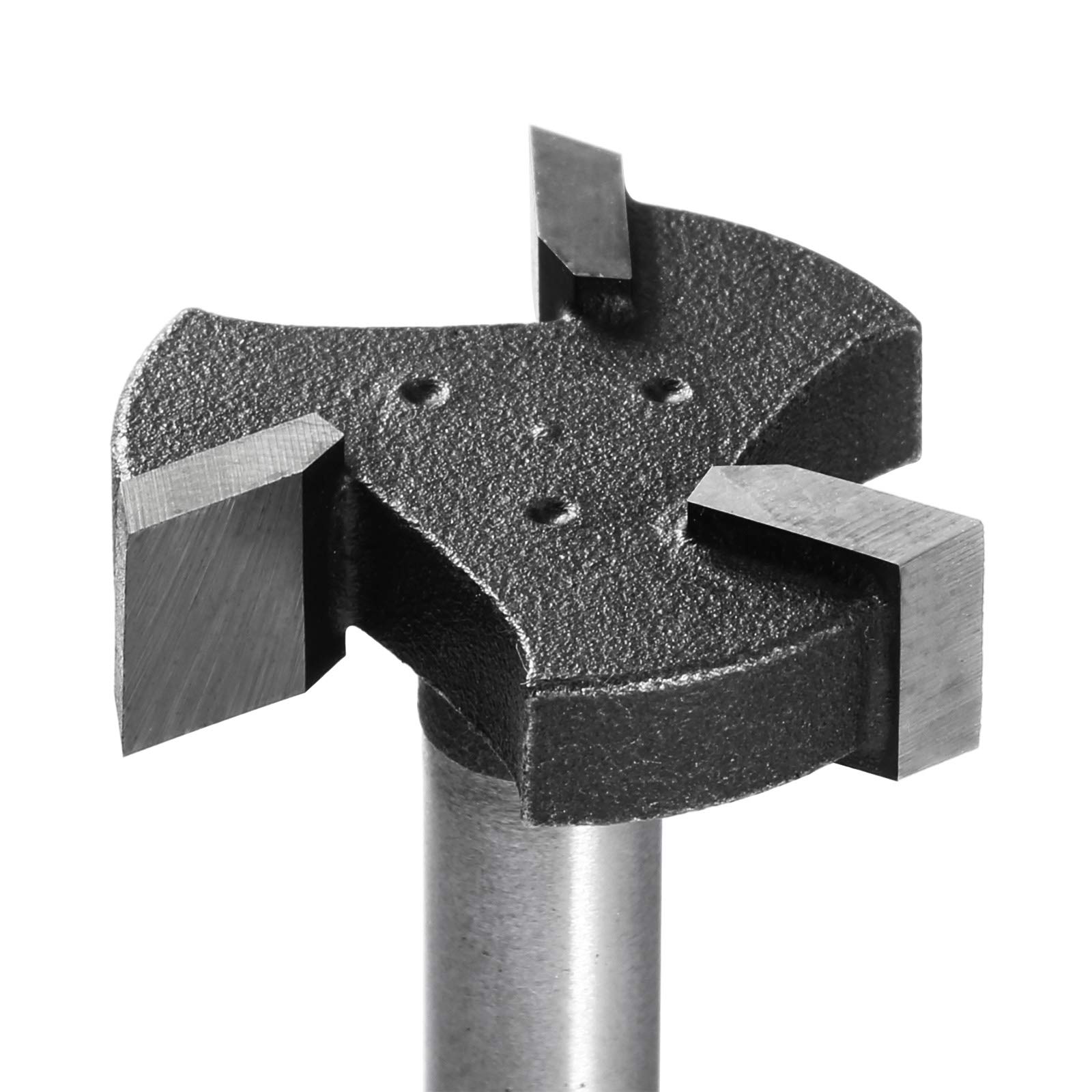 Genmitsu 3pcs 3-Flute CNC Spoilboard Surfacing Router Bits, 1/4'' Shank, 0.94'' Cutting Diameter, Slab Flattening Router Bits for Wood Working, RB03A