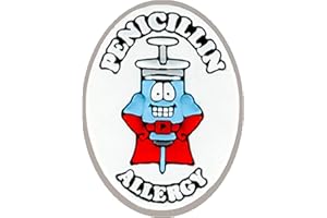 AllerMates Medical Alert Penicillin Allergy Charm