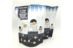 SATTIE Trader Joe's Crispy Crunchy Mochi Rice Nuggets 6.35 oz (Pack of 2)