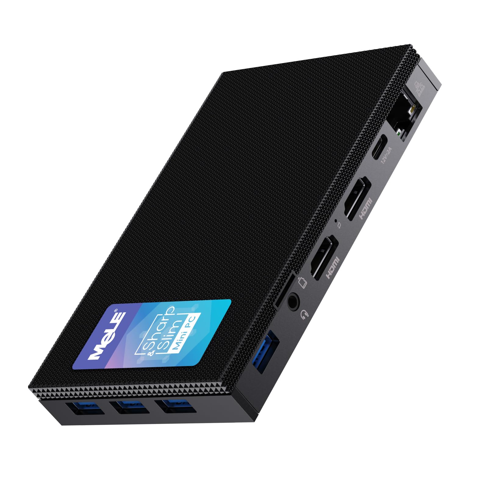MeLE Quieter2Q Fanless Mini PC, Celeron J4125 8GB