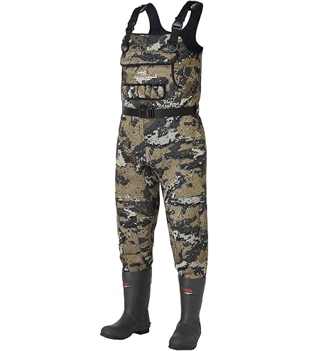 Amazon.com : BASSDASH Kids Neoprene Chest Waders Bare Camo for