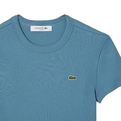 Lacoste Womens Crew Neck Short Sleeve Slim Fit
