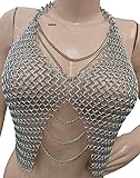 Chainmail Bra Top, Lightweight Anodized