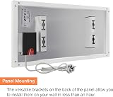 Sun Heat 180W Far Infrared Panel Heater Wall Mounted Slim IP54 Splash Proof A++ view 6