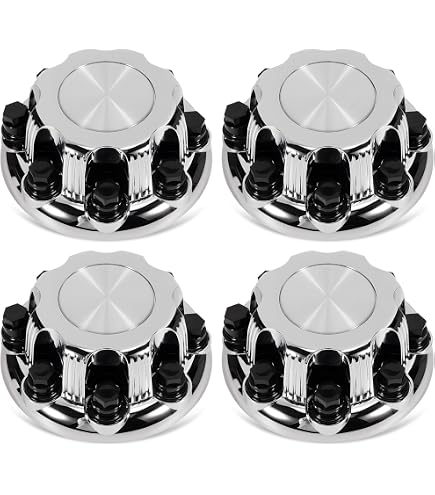 Amazon.com: United Pacific 10351CB Chrome Push-on Spike Hubcap Nut