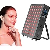 Red Light Therapy Panel for Face and Body -Near Infrared Red Light Device with Timer, RC, Dual Chip for Improve Sleep, Skin Health, Pain Relief -Upgraded Version in 2026