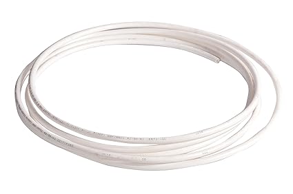 Health Zone Ro System Private Limited Ooze 1/4 Pipe Tube 10 Mtrs For Domestic Ro Uv Water Purifiers(White)