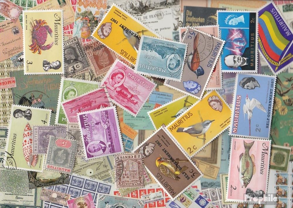 Prophila Collection Mauritius 25 various stamps (Stamps for collectors)