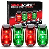 GearLight Rechargeable Bike Light, Bike Headlight and Tail Light Set, Powerful Front and Back Lights for Night Riding Safety,