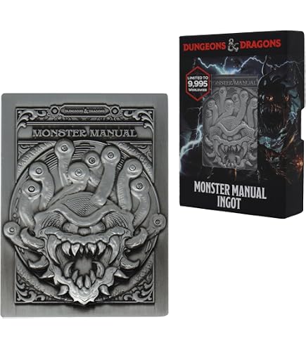 ※一点物　真正奥義書ルシファー召喚オルゴンBOX　響金属結晶魔導具魔ジュエリー Amazon.com: Fanattik Dungeons & Dragons Monster Manual Limited