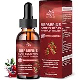 PAYAOCZ Berberine HCL Liquid Drops Supplement - 1200mg Berberine Root with Organic Ceylon Cinnamon - Supports Immune System, Heart Health - 2 Fl Oz