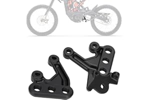IUVWISN Electric Dirt Bike Foot Pegs Pedal Bracket Mount for Surron Sur Ron LBX E-Ride Pro SS/SR/S ERide Pro SS 2.0 3.0 EBike