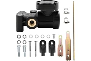 Newnessai F245563 1/4" NPT Port Cabin Air Height Leveling Control Valve Kit, Replacement for Hadley H00600P Replacement for M