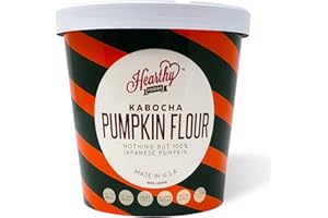 Hearthy Foods Kabocha Japanese pumpkin flour, keto flour, kabocha pumpkin, keto friendly flour, keto sweetener 16 oz