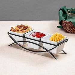 UNICASA Square Ramekin Bowls 10 oz, Condiment