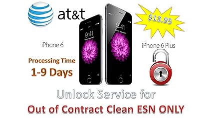 Unlock iphone 6 at&t free