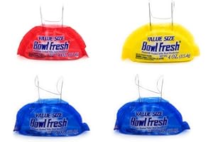 Bowl Fresh Value Size Bowl Deodorizer Hanging Mount Four oz. (4)