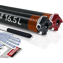 2" Garage Door Torsion Springs Kit With Non-Slip Winding